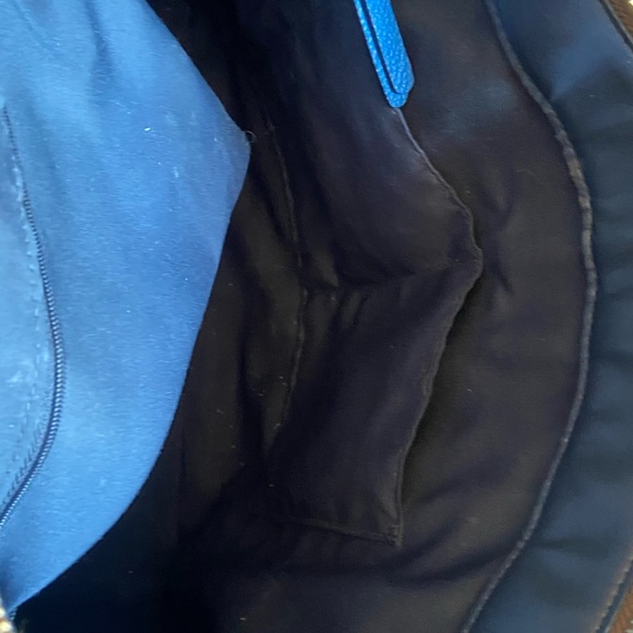Large Blue Coach Purse - Picture 4 of 4